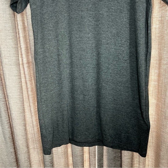 Gap Gray Short Sleeve Crew Neck Maternity Tee Shirt Size Large - Picture 5 of 11